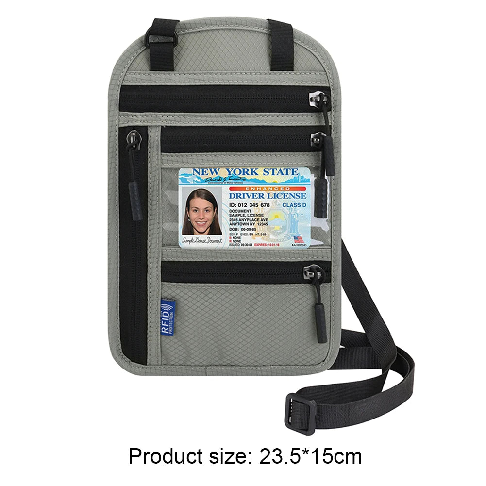 Waterproof Anti-theft Travel Document Organizer Bag