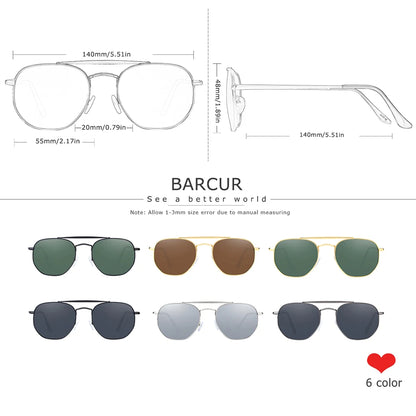 Original Square Sunglasses with Polarized Lens