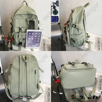 Nylon Laptop Travel Backpack