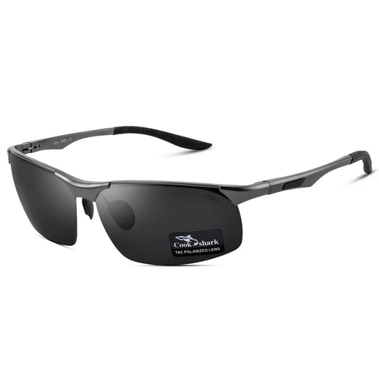 aluminum magnesium sunglasses with polarized lens