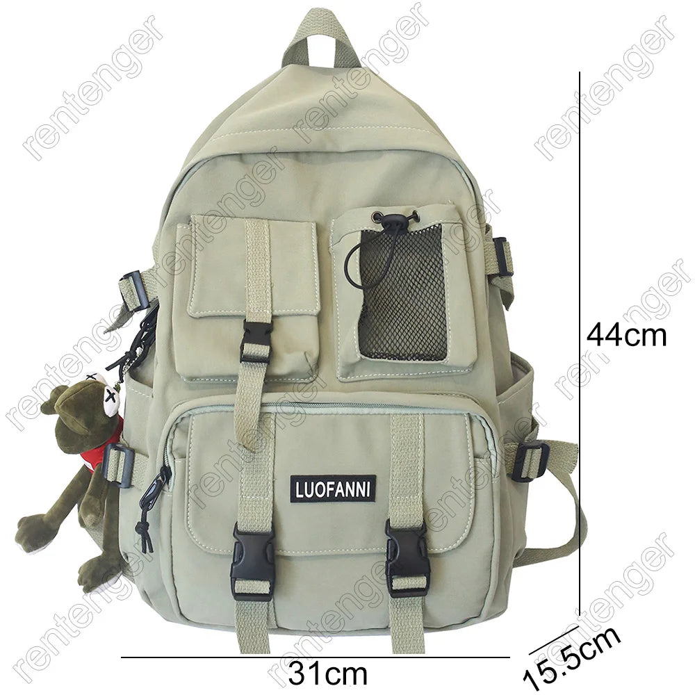 Nylon Laptop Travel Backpack