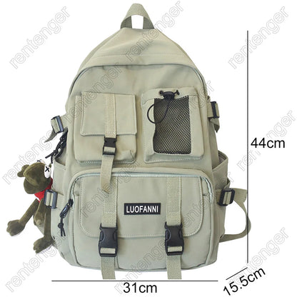 Nylon Laptop Travel Backpack