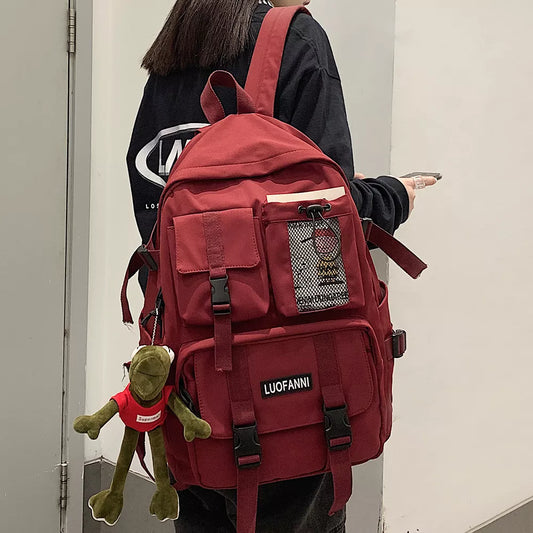 Nylon Laptop Travel Backpack