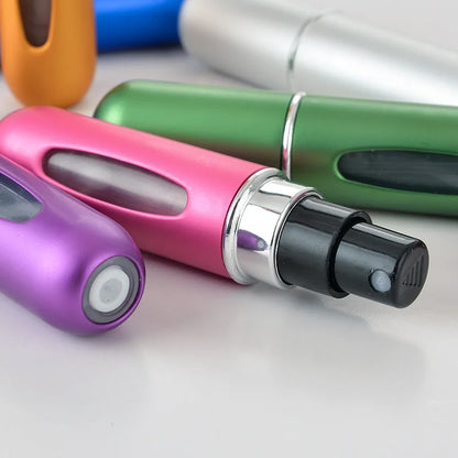 5/10PCS 5ml Mini Portable Refillable Atomizer Perfume Spray Bottle