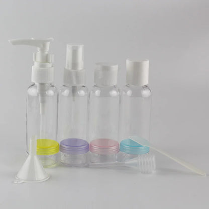 12pc/set  10pc/set  Portable Travel Cosmetic Bottle Kit