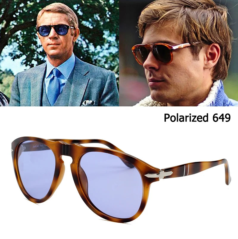 Classic Pilot Style Polarized Sunglasses