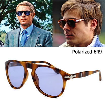 Classic Pilot Style Polarized Sunglasses