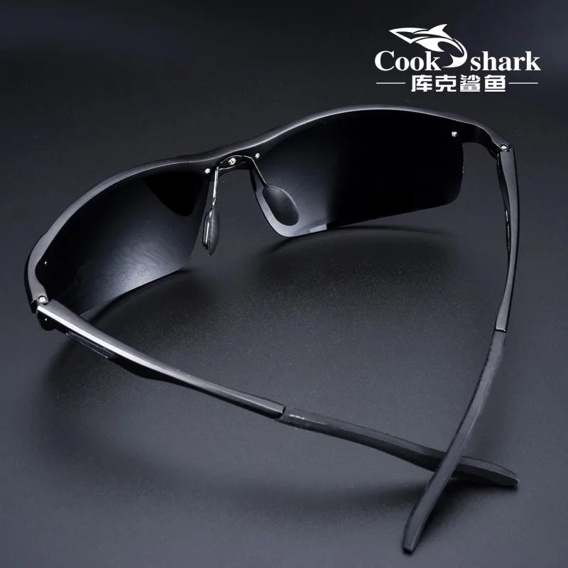 aluminum magnesium sunglasses with polarized lens