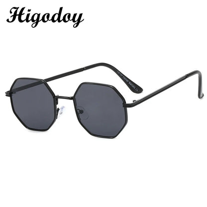 Octagon Metal Sunglasses