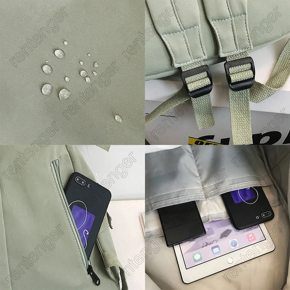 Nylon Laptop Travel Backpack
