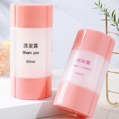 4-in-1/3 in 1 Travel Bottle Set Organized Leak Proof Travel Tubes Dispensing Containers