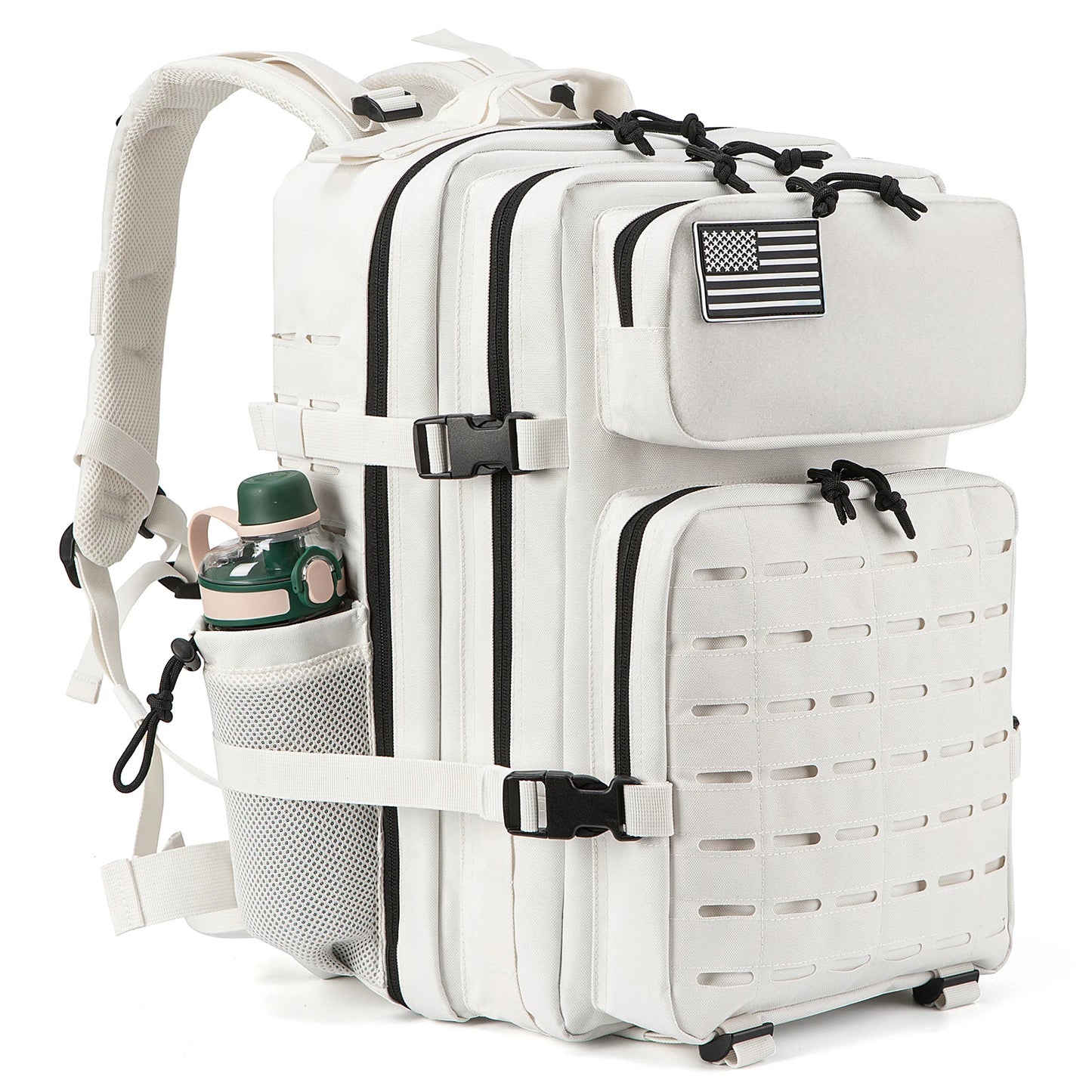 Tactical Military Backpack with Bottle Holder