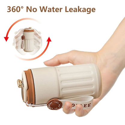 Double-layer Stainless Steel Vacuum Insulated Cup With Intelligence Temperature Display