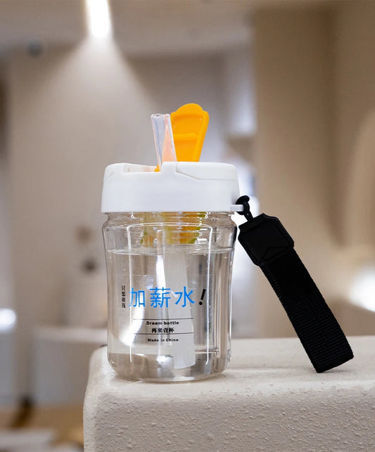 Children Portable Water Bottle With Tea Filter, Leakproof Lid 500ml