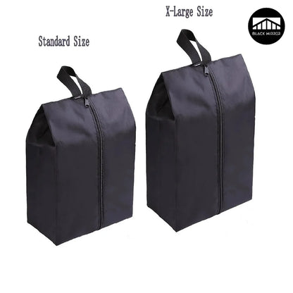 Waterproof Portable Nylon Travel Shoe Bags with Zipper Closure