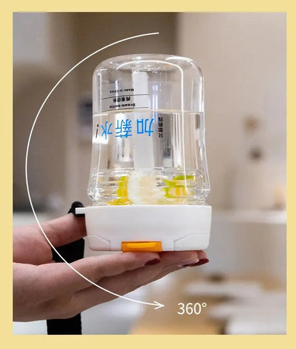 Children Portable Water Bottle With Tea Filter, Leakproof Lid 500ml