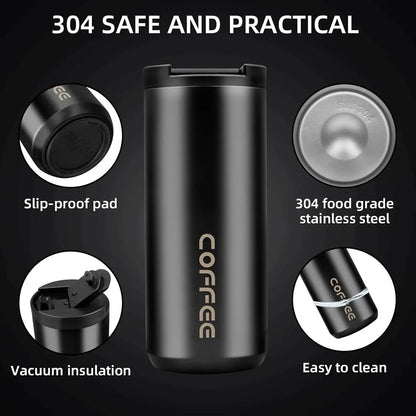 500ml/16.9oz Vacuum WideMouth Travel Mug