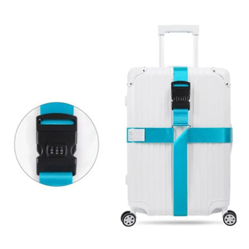 Luggage Buckle Strap with Anti-theft Password Lock