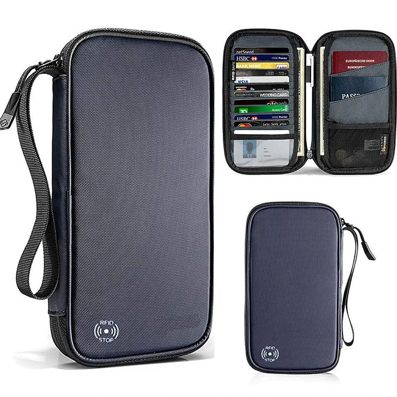 New Travel Wallet, Multifunction Purse passport, cash, cards and ID