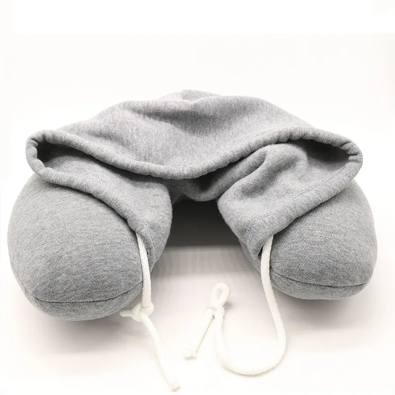 Lightweight U-shaped Hooded Travel Pillows