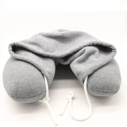 Lightweight U-shaped Hooded Travel Pillows