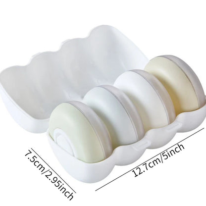 4pcs/set Portable  Refillable Round Travel Cosmetics Bottles
