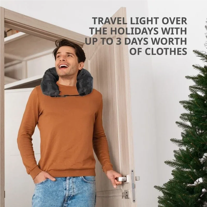 Stuffable Neck Pillowcase, Multifunctional U-shaped Pillow Cushion