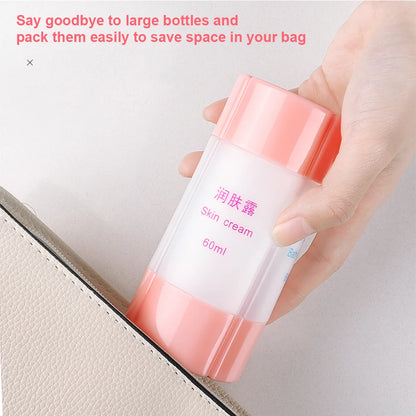 4-in-1/3 in 1 Travel Bottle Set Organized Leak Proof Travel Tubes Dispensing Containers
