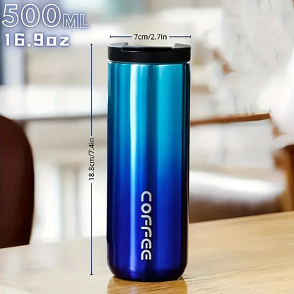 500ml/16.9oz Vacuum WideMouth Travel Mug