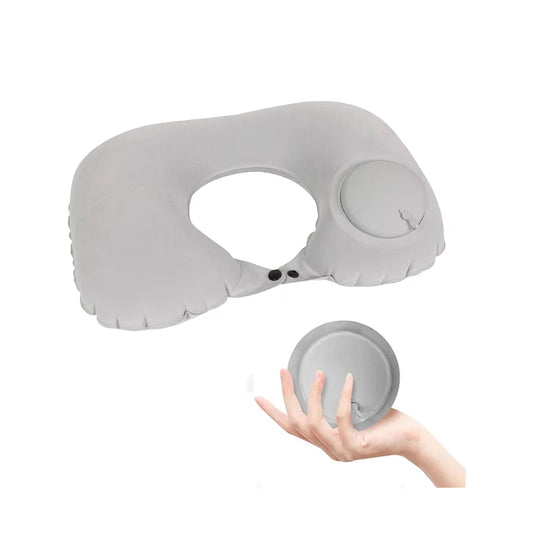 1pc Inflatable U-Shape Travel Neck Pillows