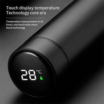 500ml Intelligent Temperature Cold/Hot Stainless Steel Vacuum Flask