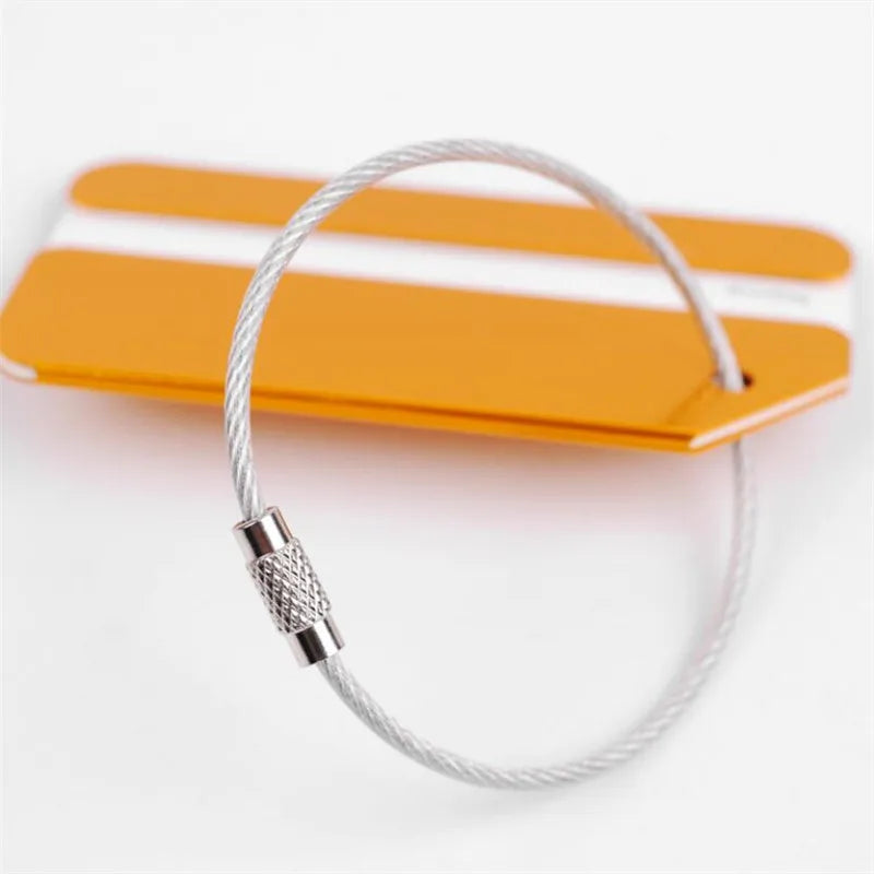 Aluminum Luggage name Tag