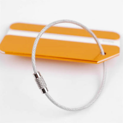 Aluminum Luggage name Tag