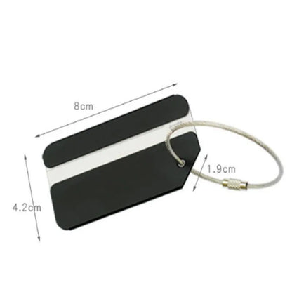 Aluminum Luggage name Tag