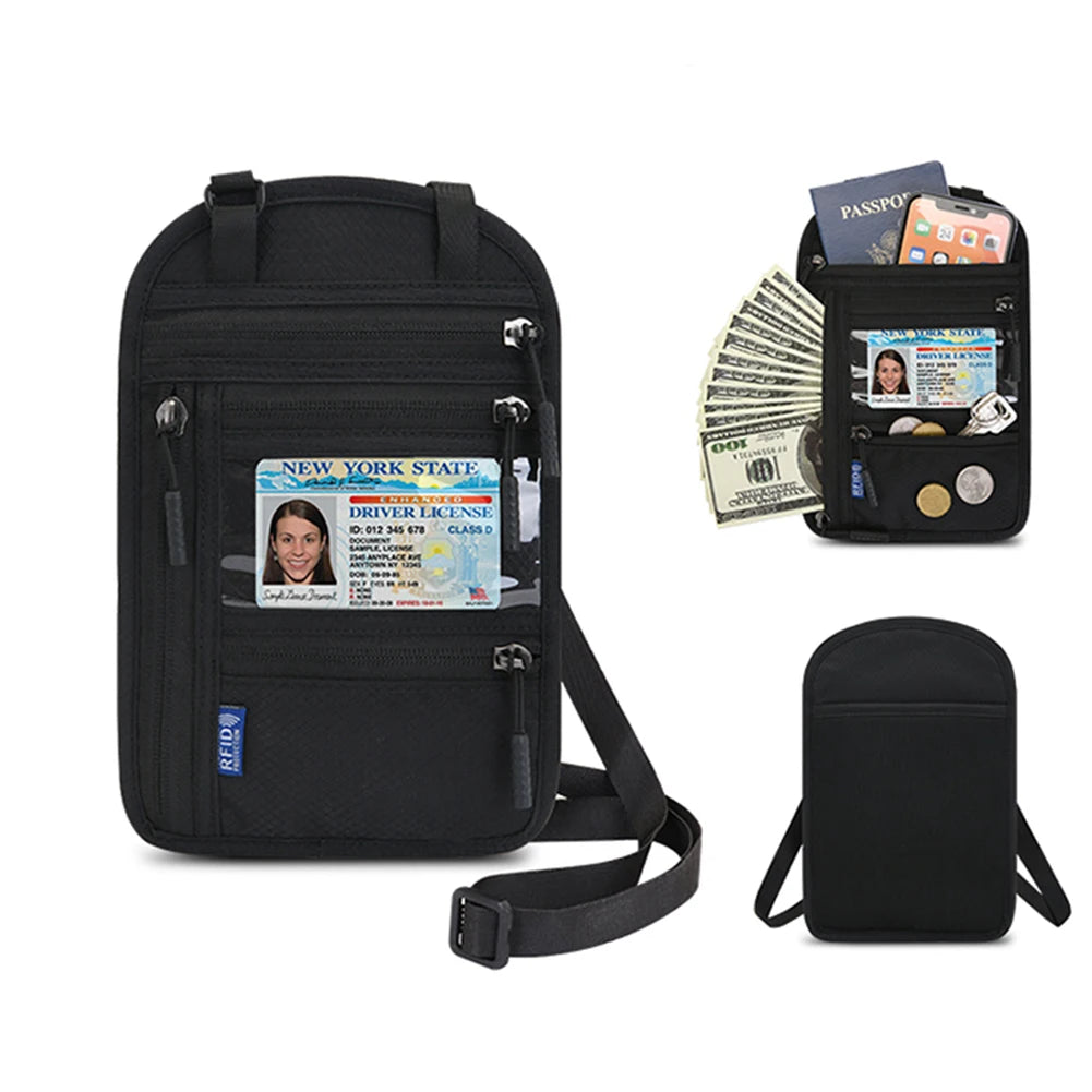 Waterproof Anti-theft Travel Document Organizer Bag