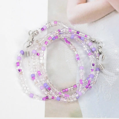Multifunctional Lanyard Bohemian Colorful Bead Chain for Eyewear