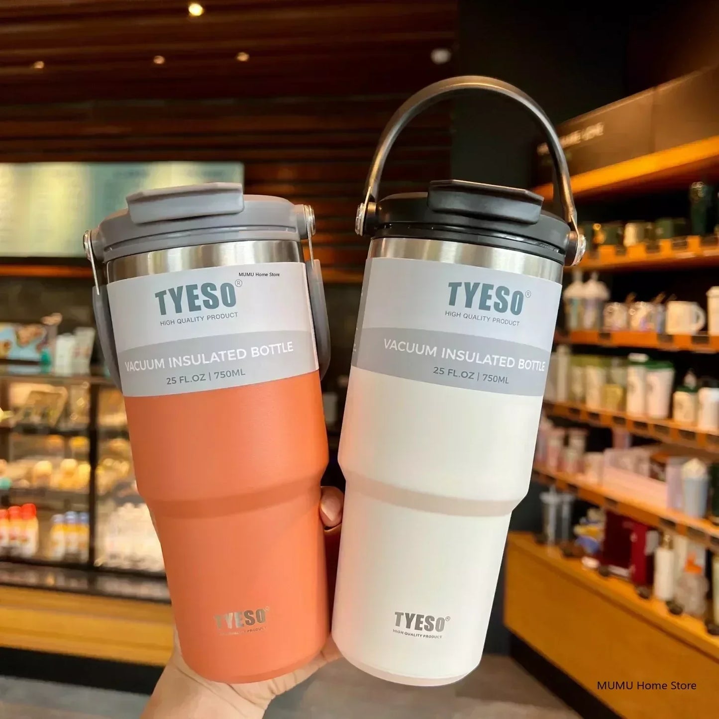 Stainless Steel Cold and Hot Double-layer Insulated Jug