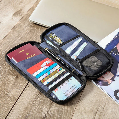 New Travel Wallet, Multifunction Purse passport, cash, cards and ID