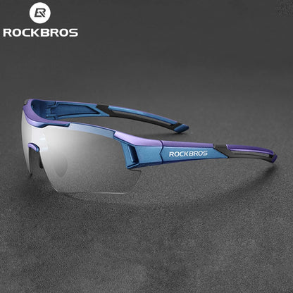 Photochromic Ultralight Outdoor Sports Sunglasses with UV Eyewear Protection