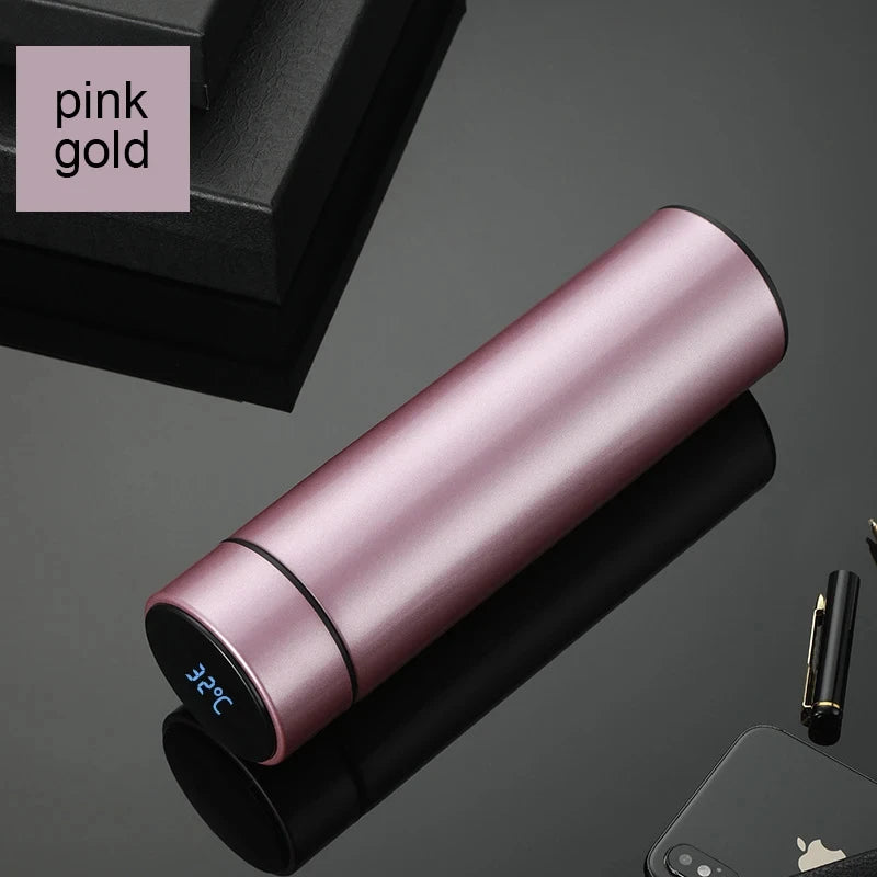 500ml Intelligent Temperature Cold/Hot Stainless Steel Vacuum Flask