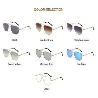 Cool Vintage Metal Sun Glasses with UV Lens