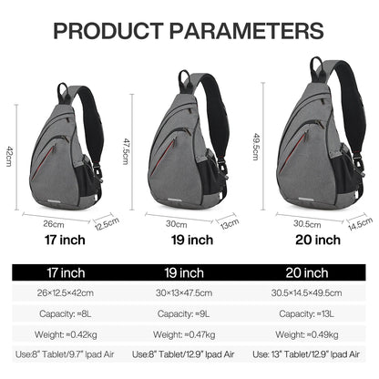 Sling Bag Crossbody  with USB