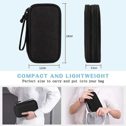 NEW waterproof Travel Cable Storage Organizers Pouch For Cable Cord