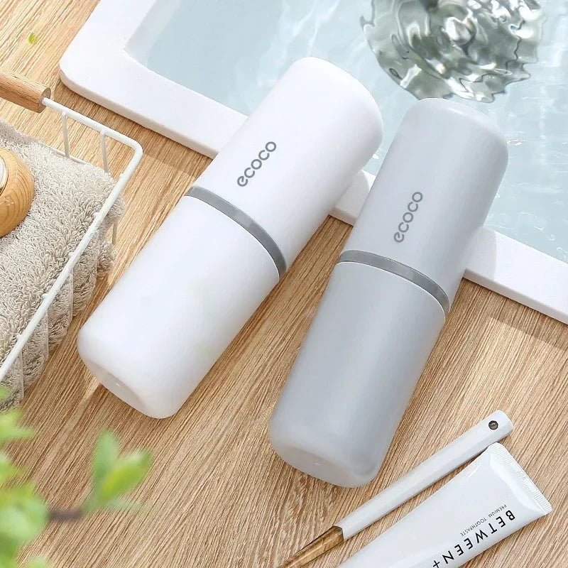 Portable Travel Toothpaste and Toothbrush Box,
