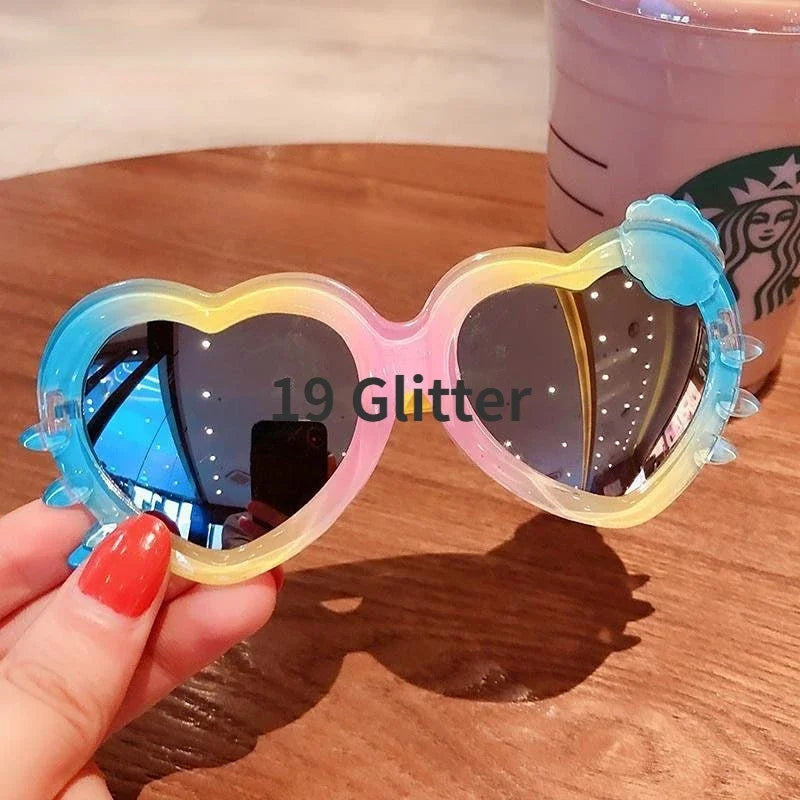 Children Round Star Cartoon Sunglasses