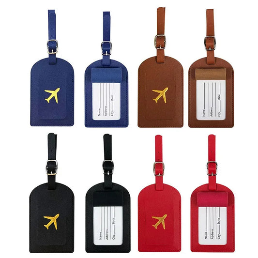 Leather Luggage Tag