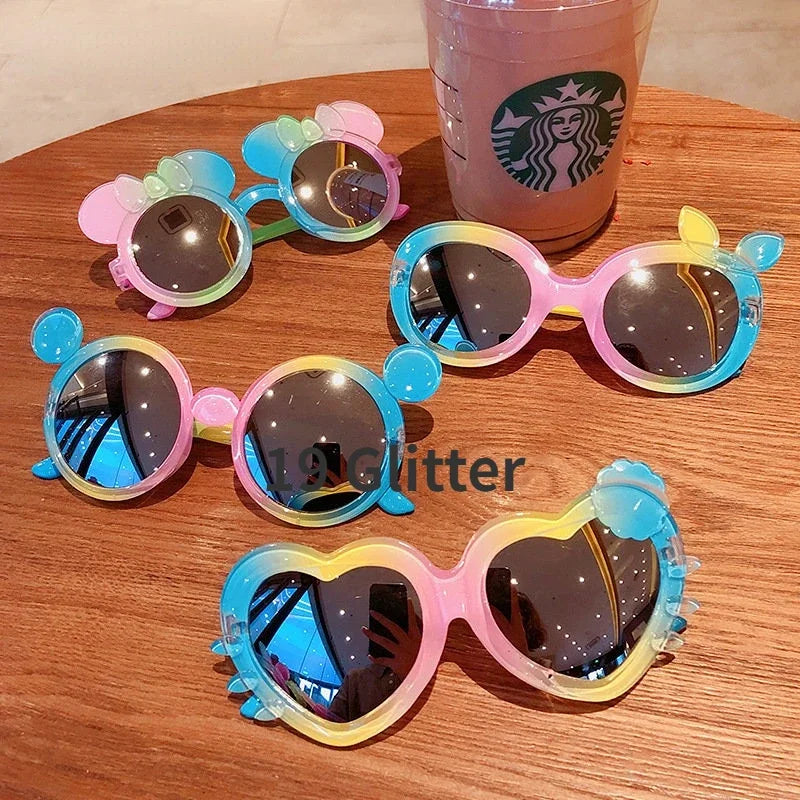 Children Round Star Cartoon Sunglasses