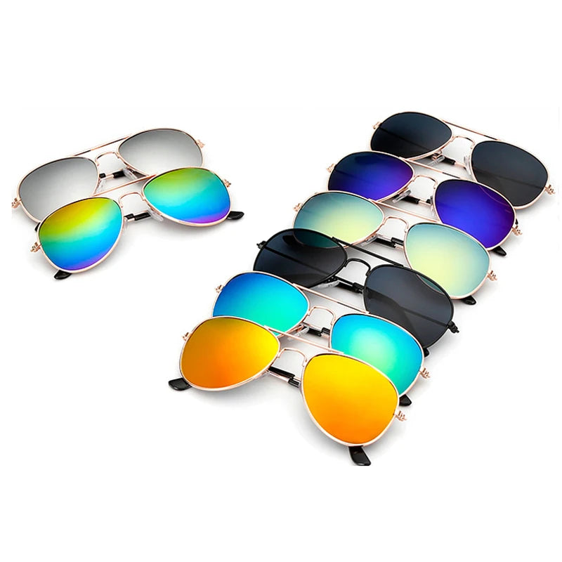 Kids aviation Sunglasses Reflective UV Lens