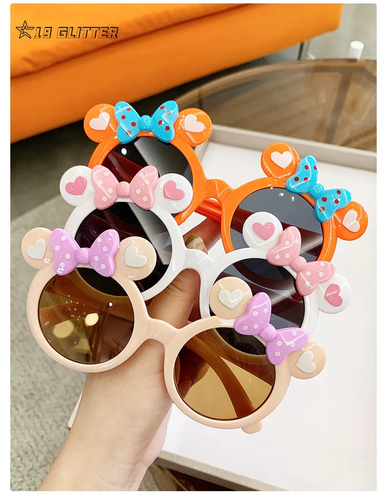 Children Round Star Cartoon Sunglasses