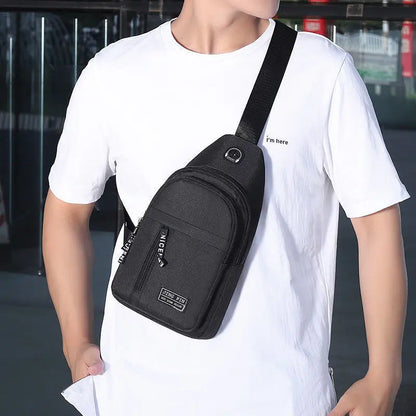Small Unisex Oxford Chest Crossbody Bags